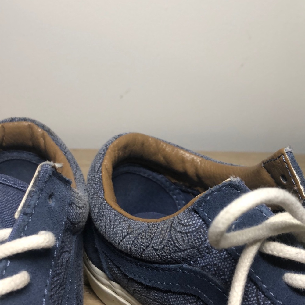 blue patterned vans - Picture 4 of 4
